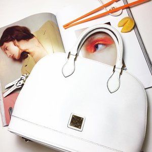 Dooney & Bourke Saffiano Zip Zip Satchel